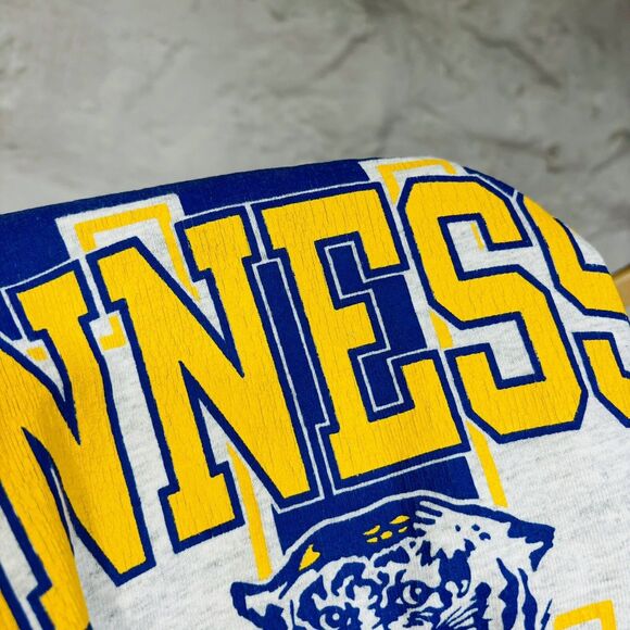 Champion Tennessee State Tigers University Single Stitch T Shirt Vtg Made in USA - Picture 5 of 7